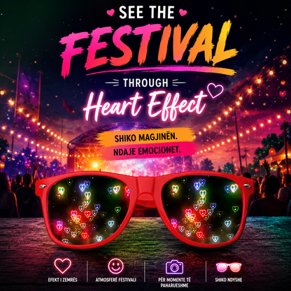 FestivalDiffraction Plastic Glasses GO RAVE