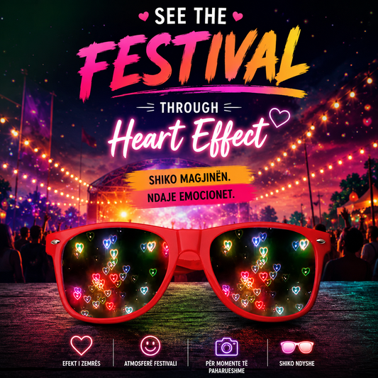 FestivalDiffraction Plastic Glasses GO RAVE