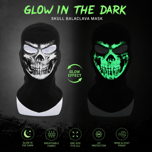 Balaclava Skull Fosfor Luminous