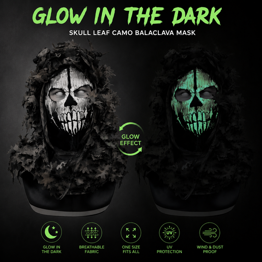 Balaclava Skull Fosfor Luminous