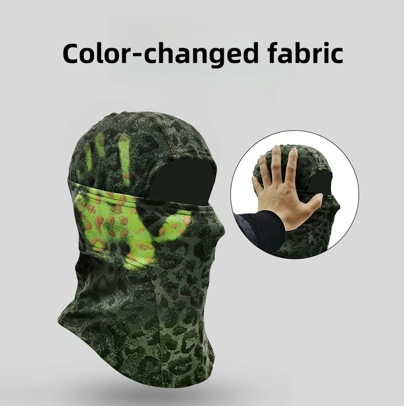 Heat Reactive Colour Changing Thermal Mask Skiing Hiking Full Head Wrap