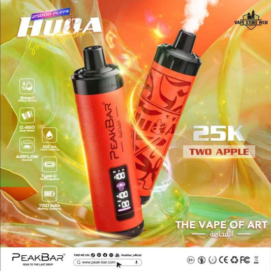 PEAKBAR HUQA 25000 Puffs
