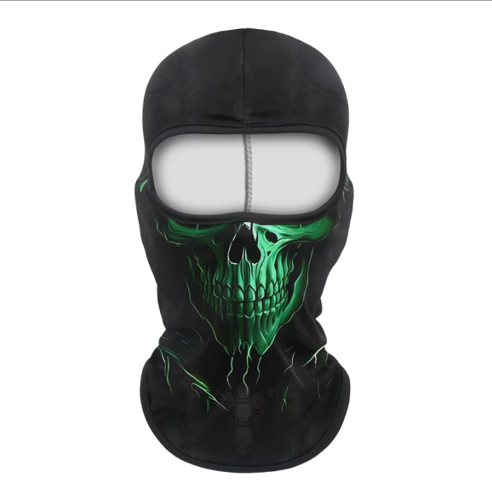 Balaclava Gold Skull