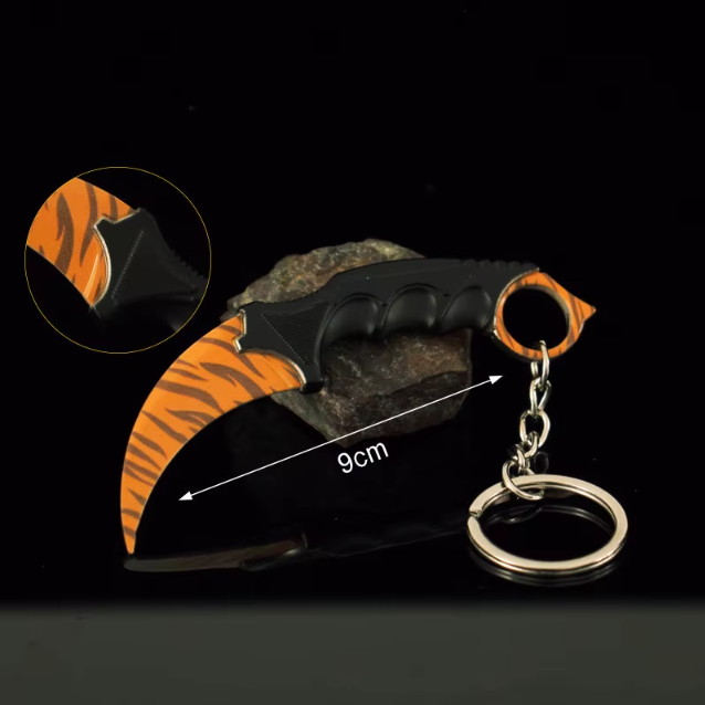 Karambit Keychain 9 cm Metal