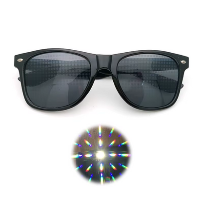 FestivalDiffraction Plastic Glasses GO RAVE