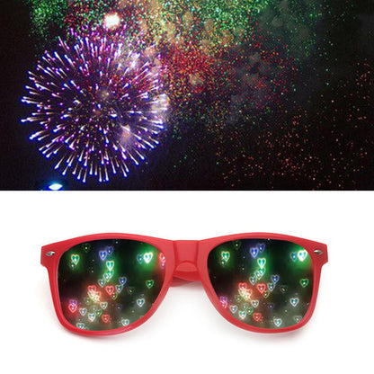 FestivalDiffraction Plastic Glasses GO RAVE
