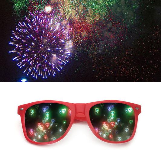FestivalDiffraction Plastic Glasses GO RAVE
